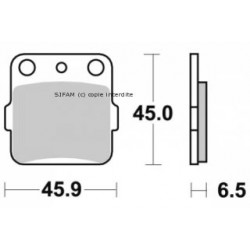 Plaquette de frein Sifam...