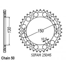 Couronne Acier Yamaha - 530...