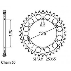 Couronne Acier Yamaha - 530...