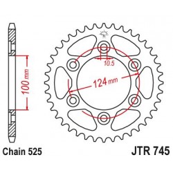 Couronne Acier - 525 - 40...