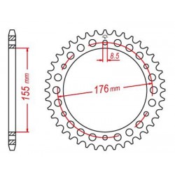 Couronne Acier Triumph -...