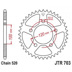 Couronne Acier - 520 - 42...