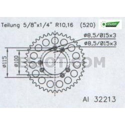 Couronne Alu Gas Gas - 520...