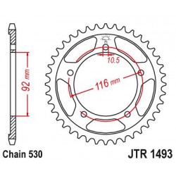 Couronne Acier Kawasaki -...