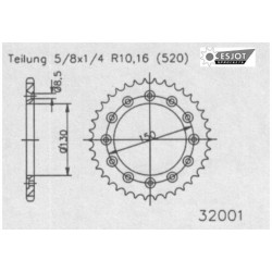 Couronne Alu TT...