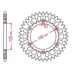 Couronne Alu TT...